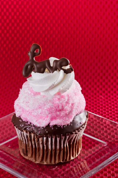 Valentine cupcake — Stock Photo, Image