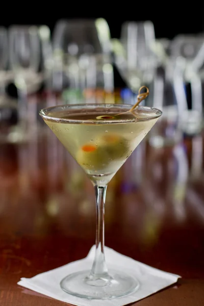 Грязный мартини — стоковое фото