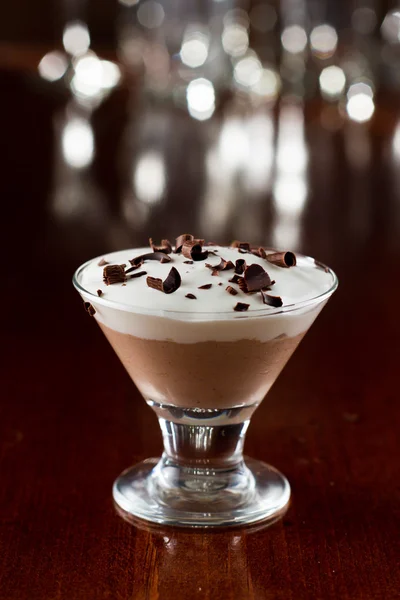 Mini martini de chocolate — Foto de Stock