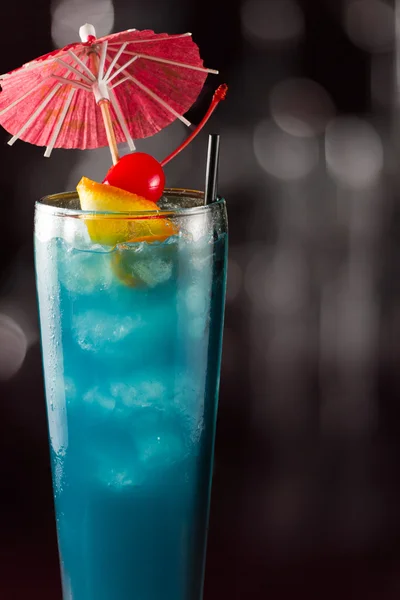 Electric blue lemonade — Stock Photo, Image