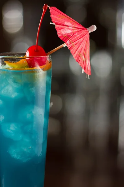 Electric blue lemonade — Stock Photo, Image