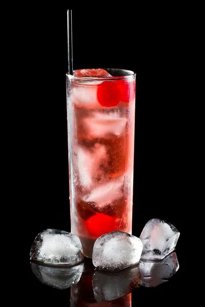 Cocktail rosso frizzante — Foto Stock