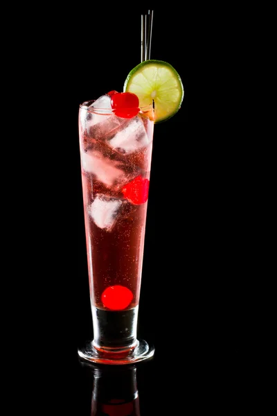 Sparkling red cocktail — Stock Photo, Image