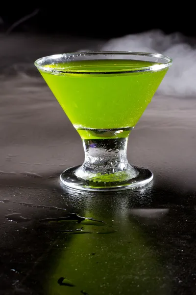 Cocktail verde brigh — Foto Stock