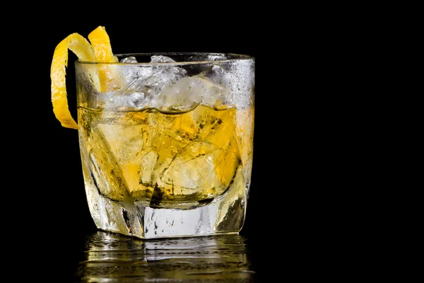 Whiskey on the rocks — Stock Photo, Image