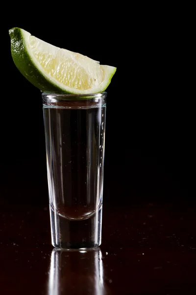 Tequila neergeschoten. — Stockfoto