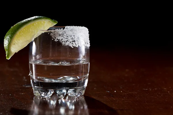 Tequila de prata — Fotografia de Stock