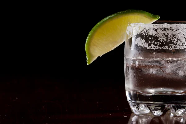 Zilveren tequila — Stockfoto