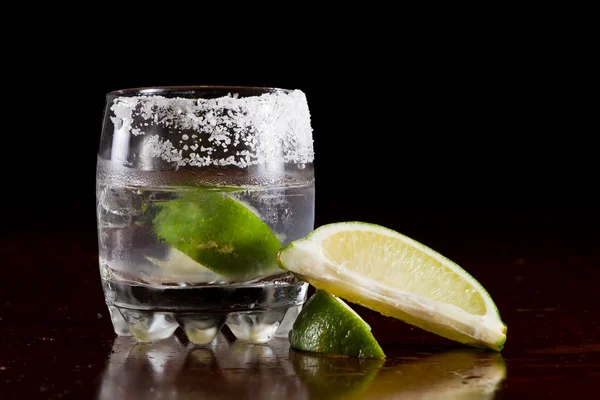 Zilveren tequila — Stockfoto