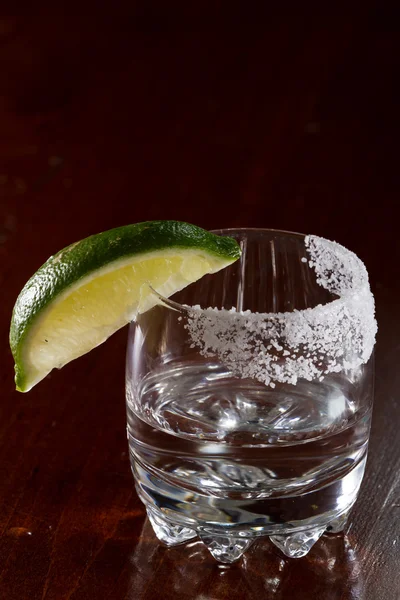 Zilveren tequila — Stockfoto
