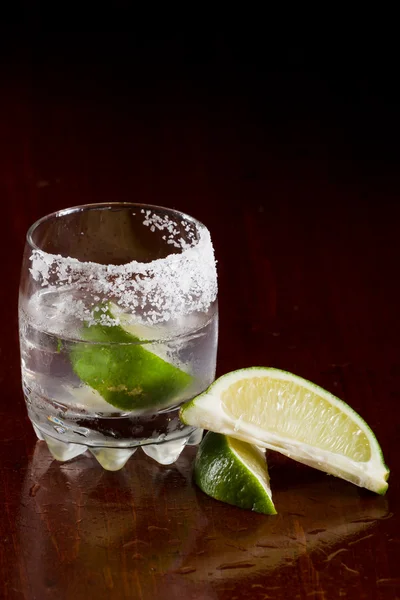 Silbertequila — Stockfoto