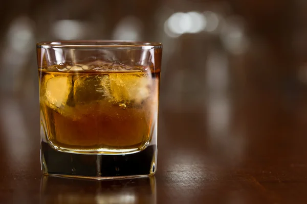 Whisky glas — Stockfoto