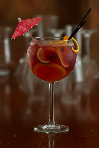 Red sangria — Stock Photo, Image