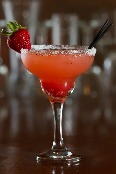 Strawberry margarita — Stock Photo, Image