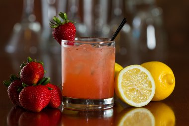 Çilekli limonata