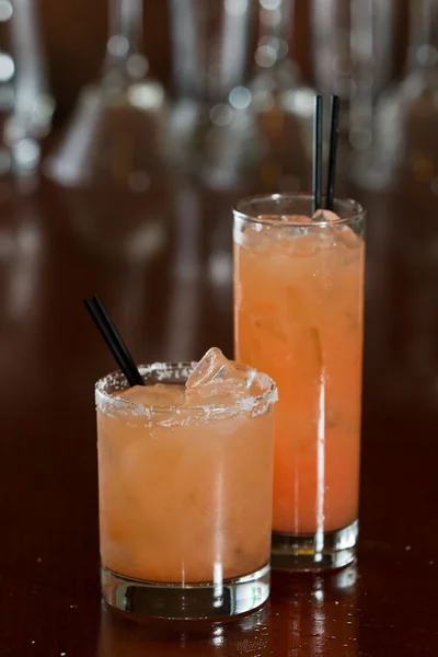 Grapefruit cocktails — Stock Photo, Image