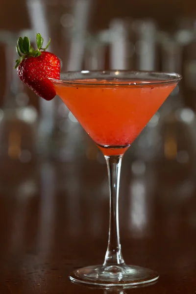 Strawberry martini — Stock Photo, Image