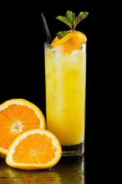 Organik portakal suyu