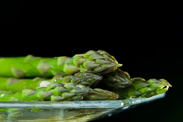 Steamed asparagus — Stock Photo, Image