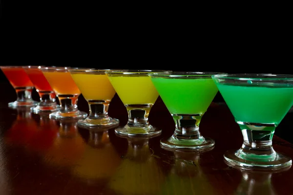 Rainbow shots — Stock Photo, Image