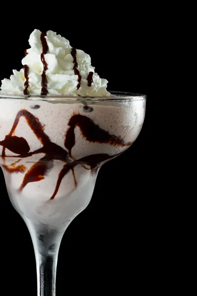 Chocolade milkshake — Stockfoto