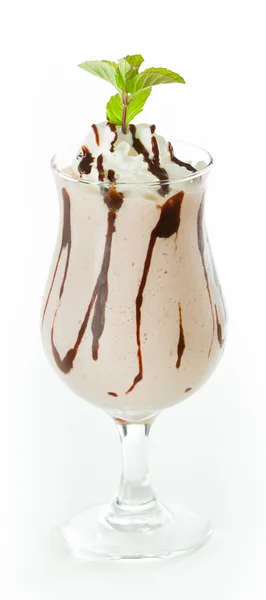 Batido de leite de chocolate — Fotografia de Stock