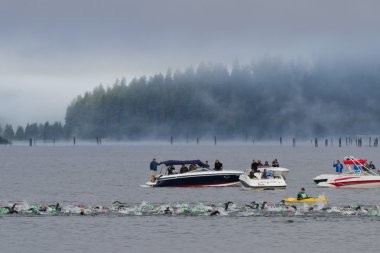 Coeur d'Alene Ironman Yüzme olay