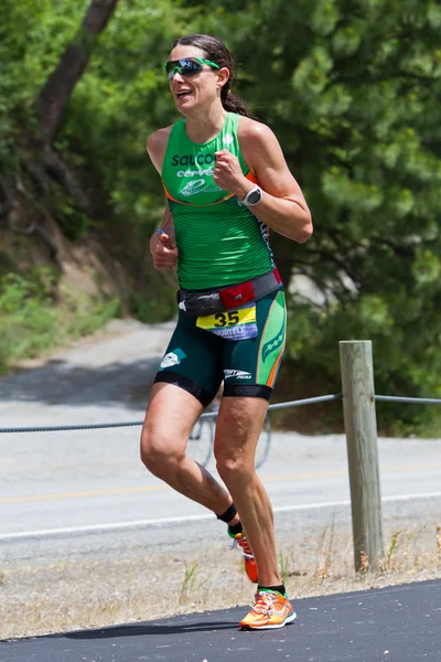 Coeur d 'Alene Ironman corriendo evento — Foto de Stock