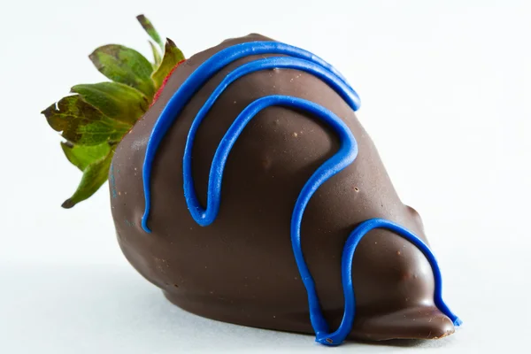 Шоколадная клубника — стоковое фото