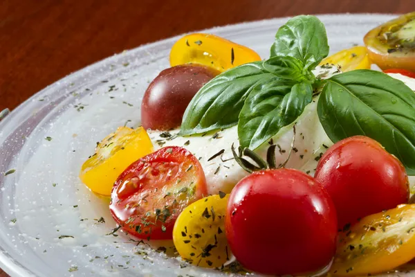 Insalata di Capresse fresca — Foto Stock