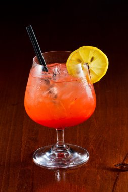 Çilekli limonata kokteyl