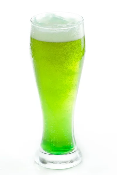 Green beer — Stock Photo, Image