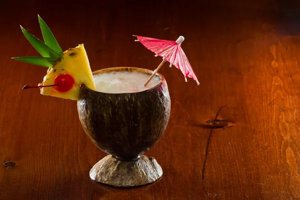 Bebida tropical de coco — Foto de Stock