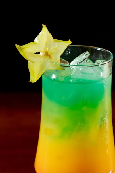 Tropical carambola drink — Zdjęcie stockowe
