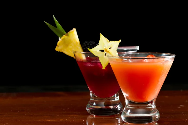 Tropisk frukt cocktails — Stock fotografie