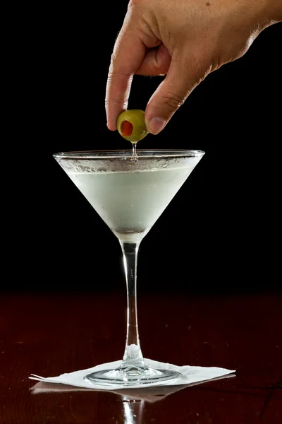 Dirty martini — Zdjęcie stockowe