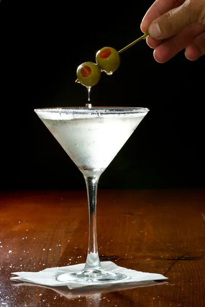 Dirty martini — Stock Photo, Image