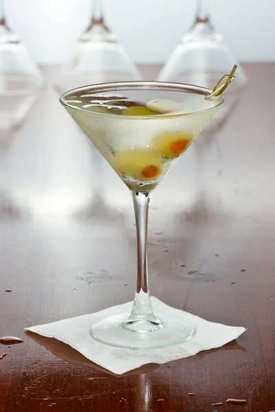 Dirty vodka martini — Stock Photo, Image