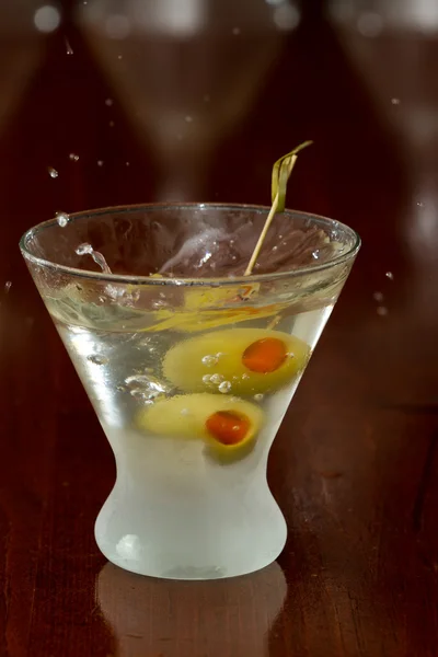 Vodka martini sporchi — Foto Stock