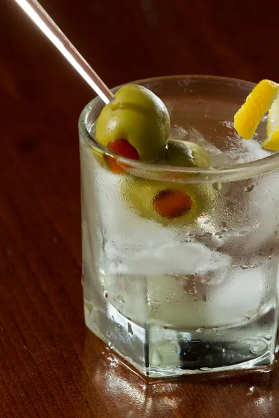 Vuile vodka martini — Stockfoto