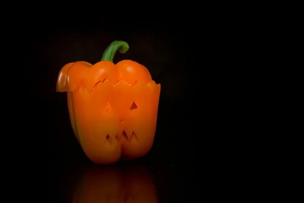 Хэллоуинский перец — стоковое фото