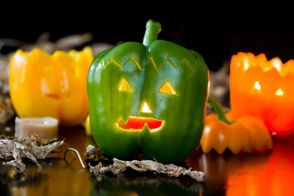 Peperoni di Halloween — Foto Stock
