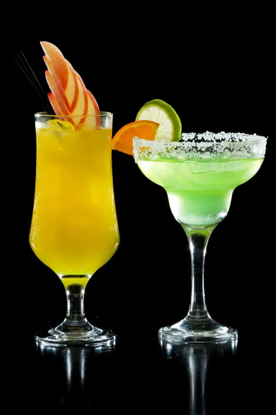 Vibrant party cocktails — Stock Photo, Image