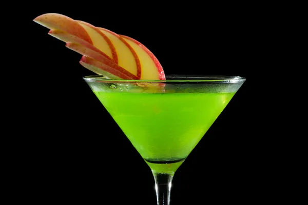 Grüner Apfel-Martini — Stockfoto