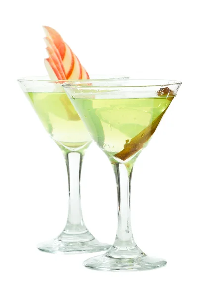 Groene appel Martini — Stockfoto