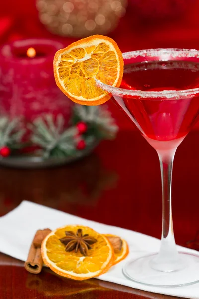 Martini de Navidad — Foto de Stock