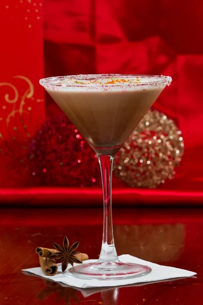 Boże Narodzenie martini — Zdjęcie stockowe