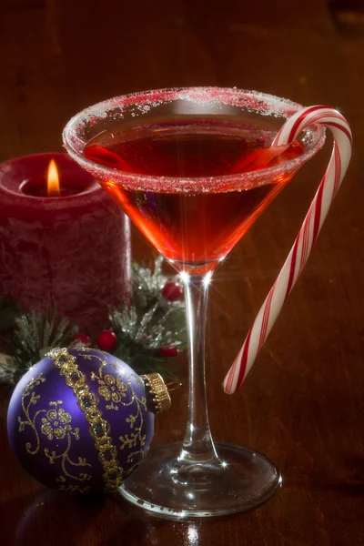 Christmas Martini — Stock Photo, Image