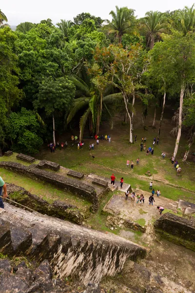 Tempio di Lamanai Maya — Foto Stock