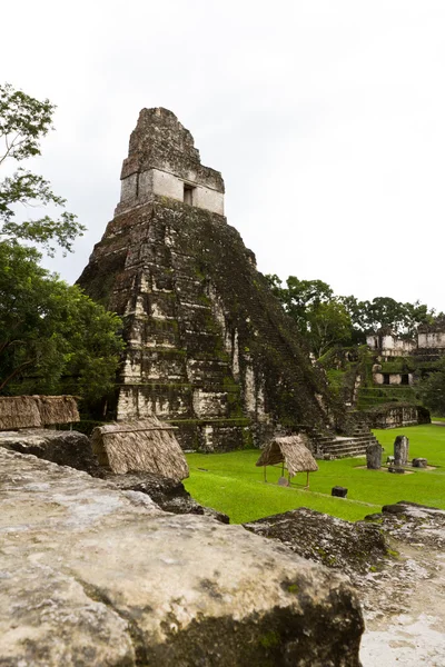 Great Jaguar Temple, Tikal, Guatemala — Stock Photo, Image